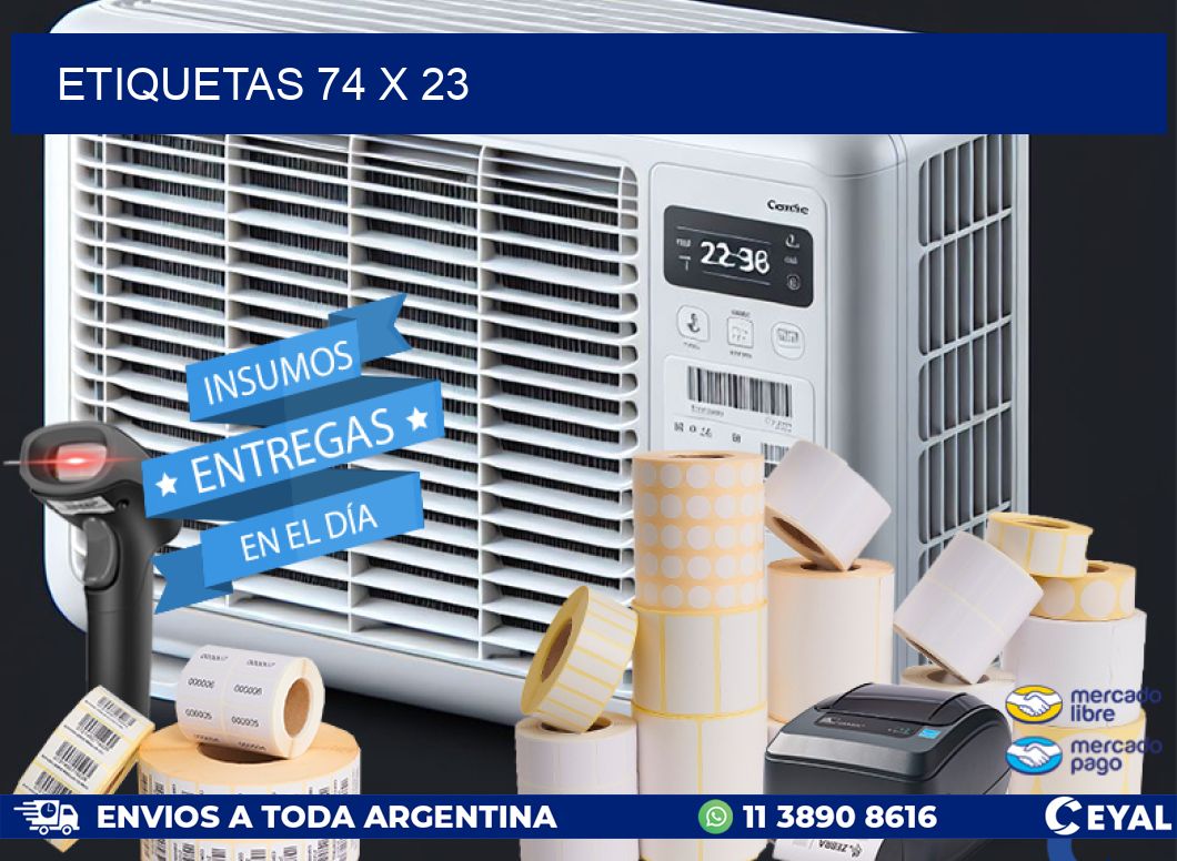 ETIQUETAS 74 x 23
