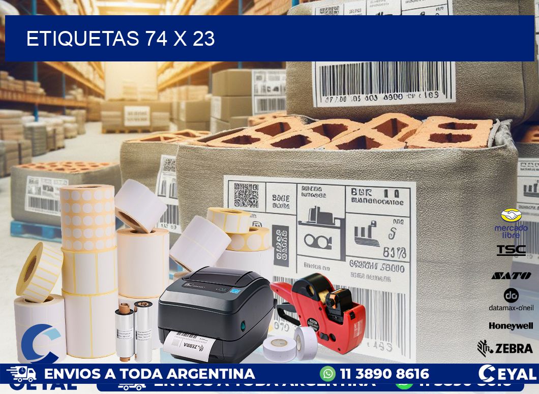 ETIQUETAS 74 x 23