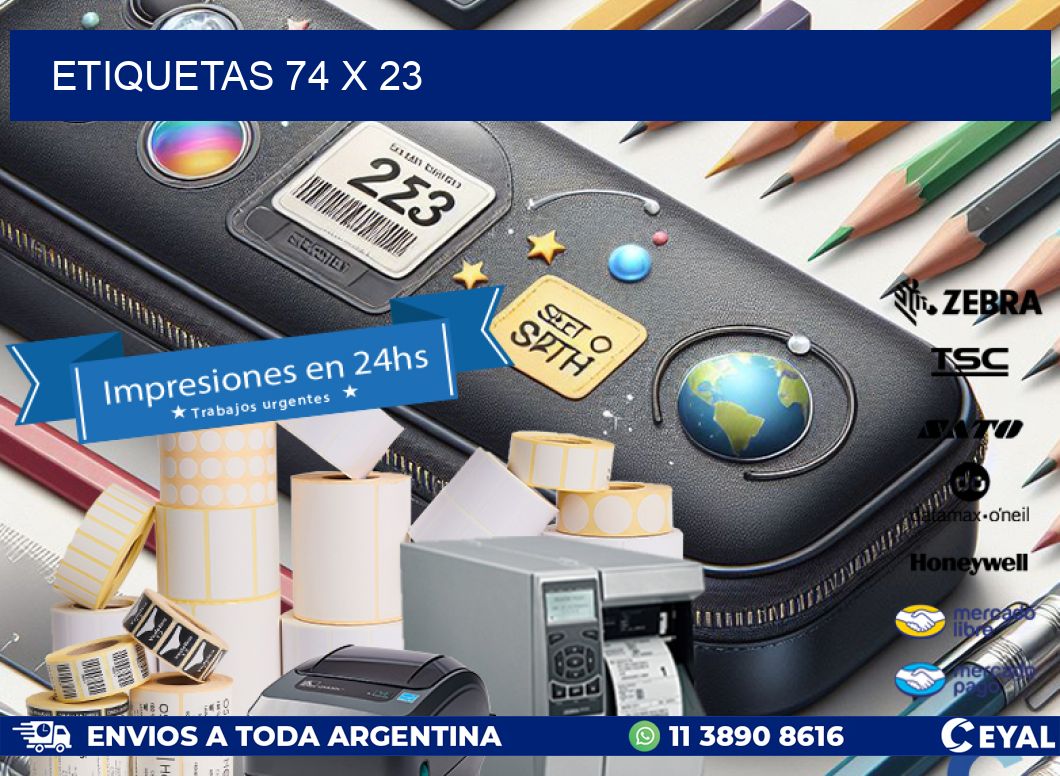 ETIQUETAS 74 x 23