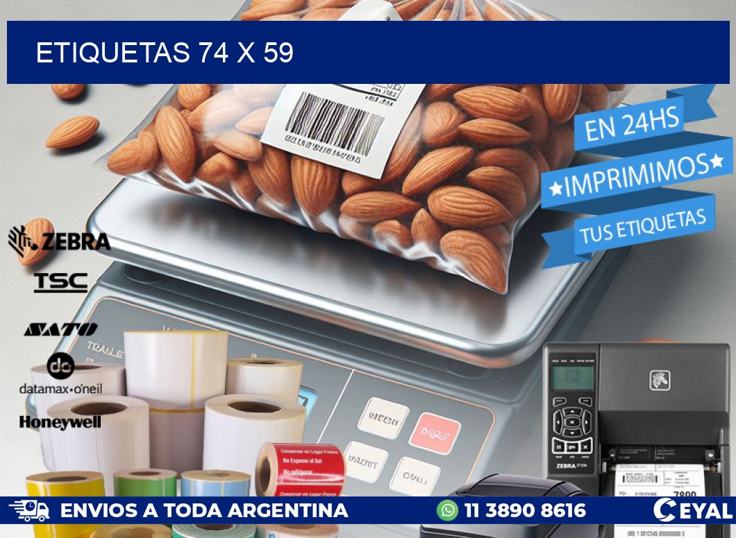 ETIQUETAS 74 x 59