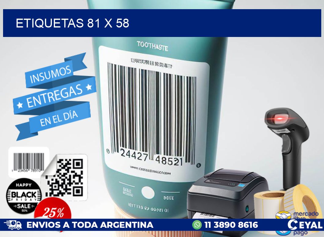 ETIQUETAS 81 x 58