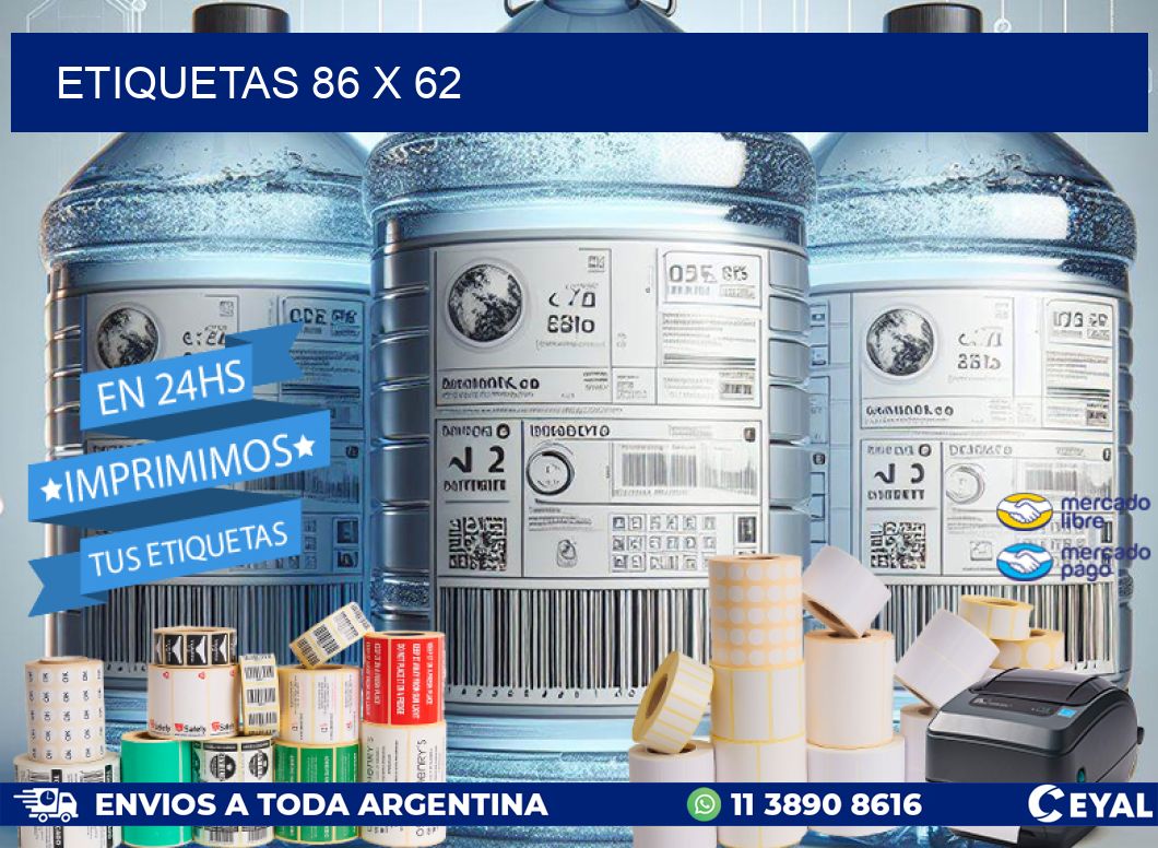 ETIQUETAS 86 x 62