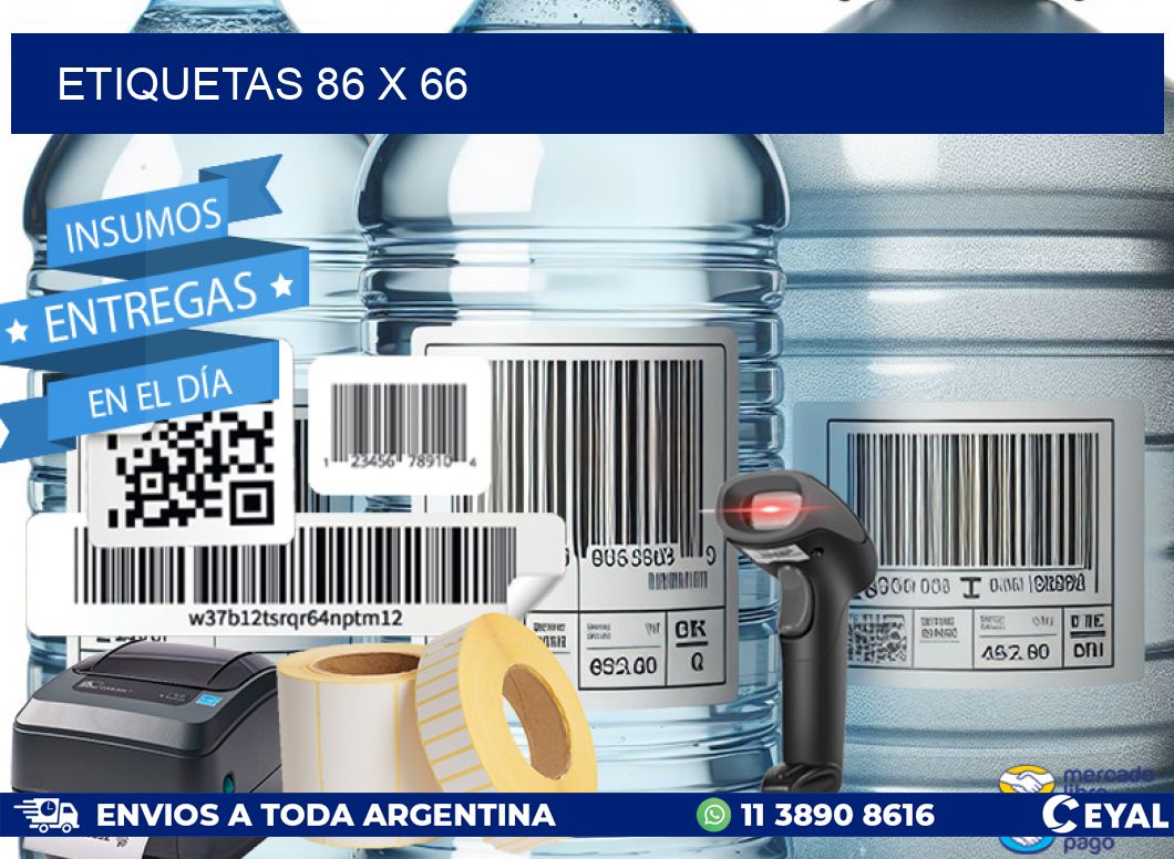 ETIQUETAS 86 x 66