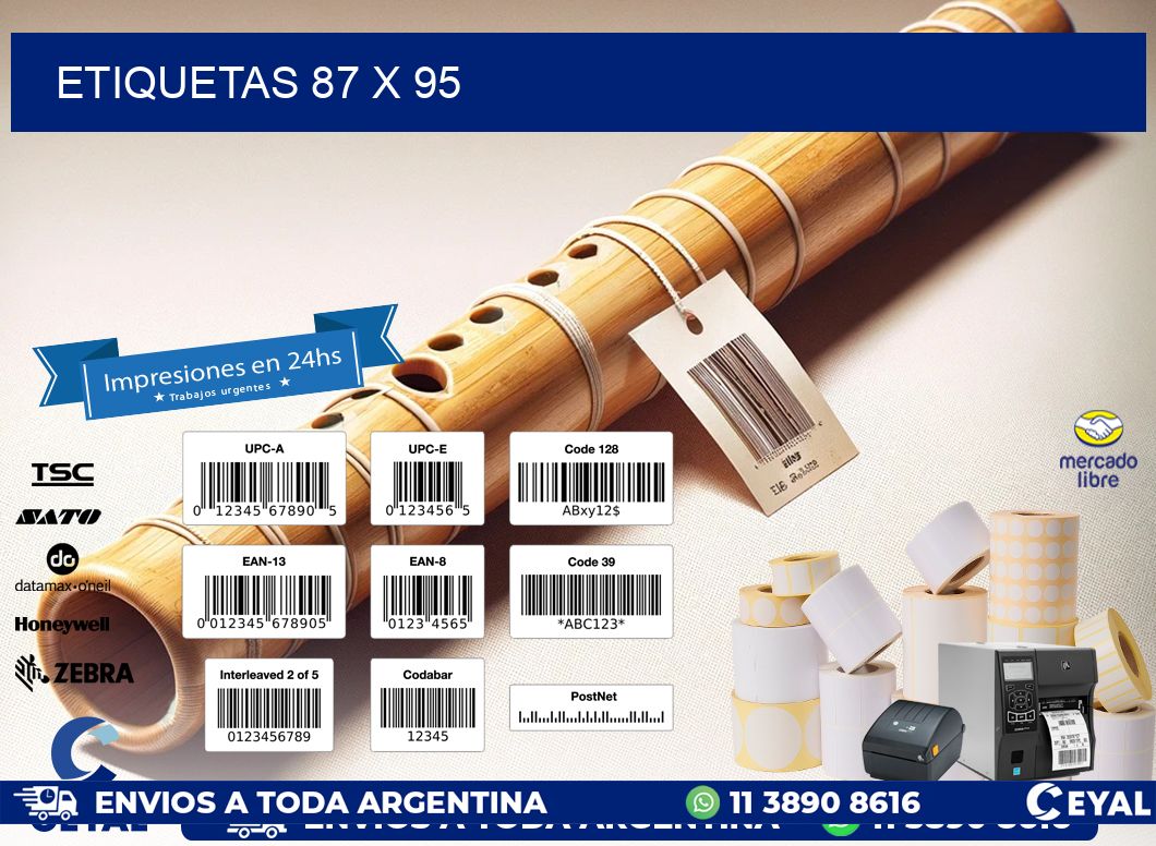 ETIQUETAS 87 x 95