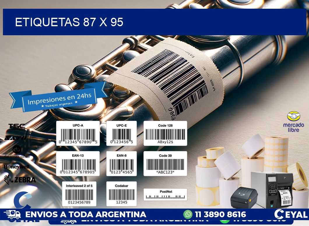 ETIQUETAS 87 x 95