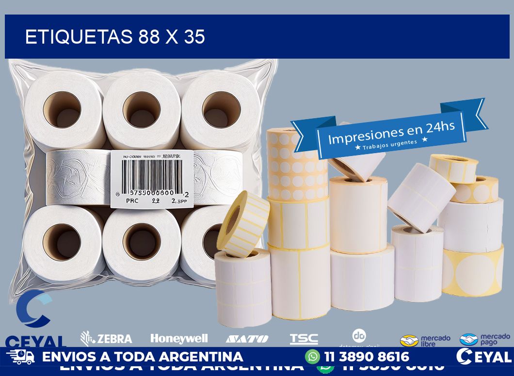 ETIQUETAS 88 x 35