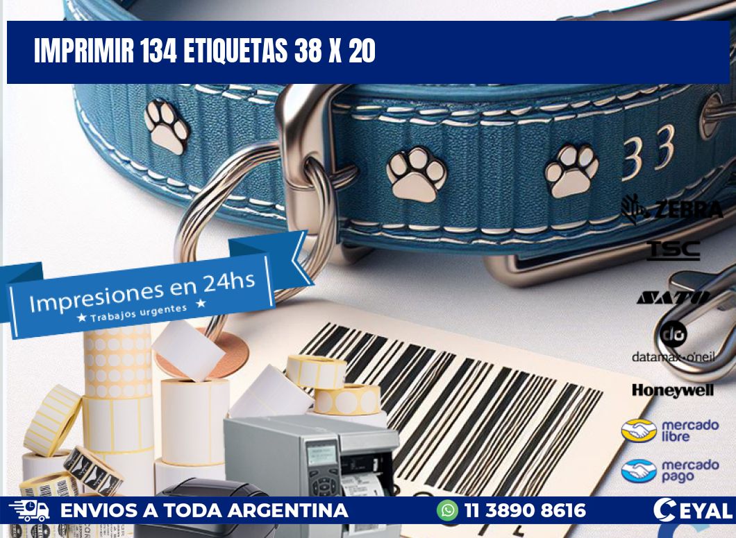 IMPRIMIR 134 ETIQUETAS 38 x 20