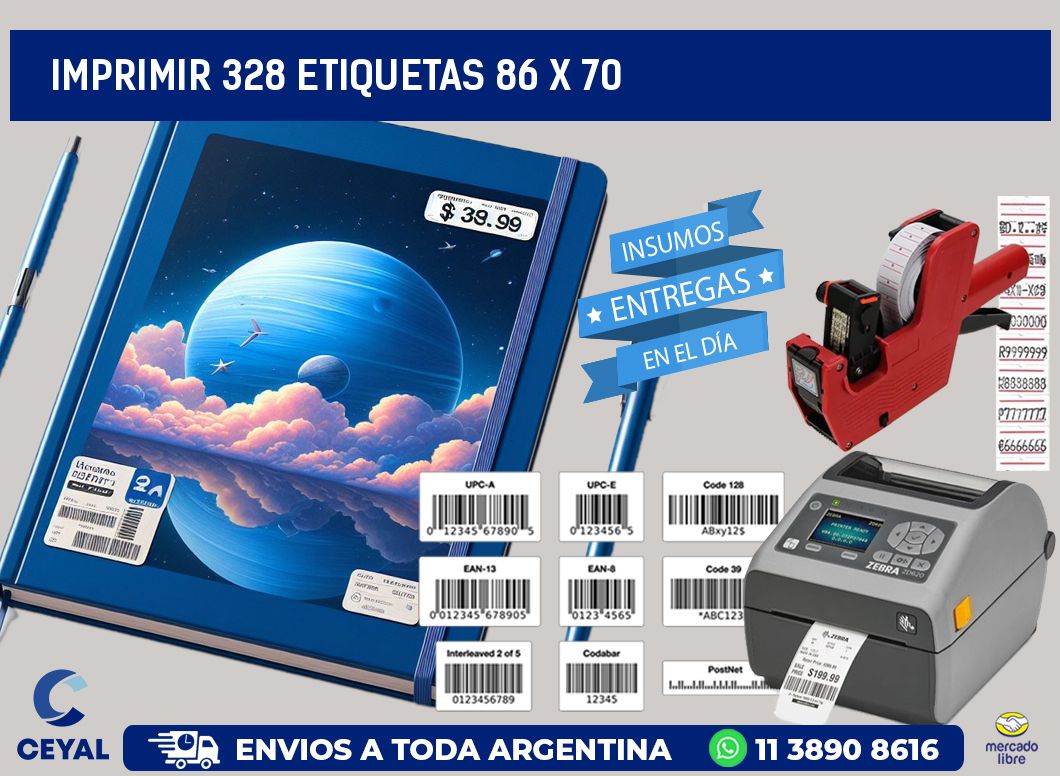 IMPRIMIR 328 ETIQUETAS 86 x 70