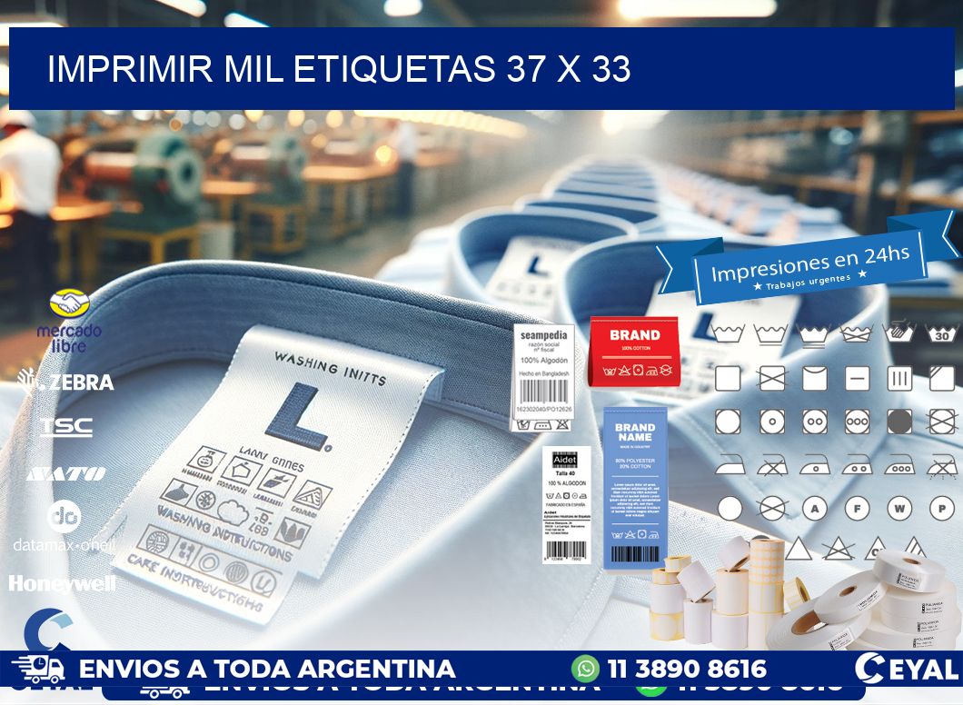 IMPRIMIR MIL ETIQUETAS 37 x 33