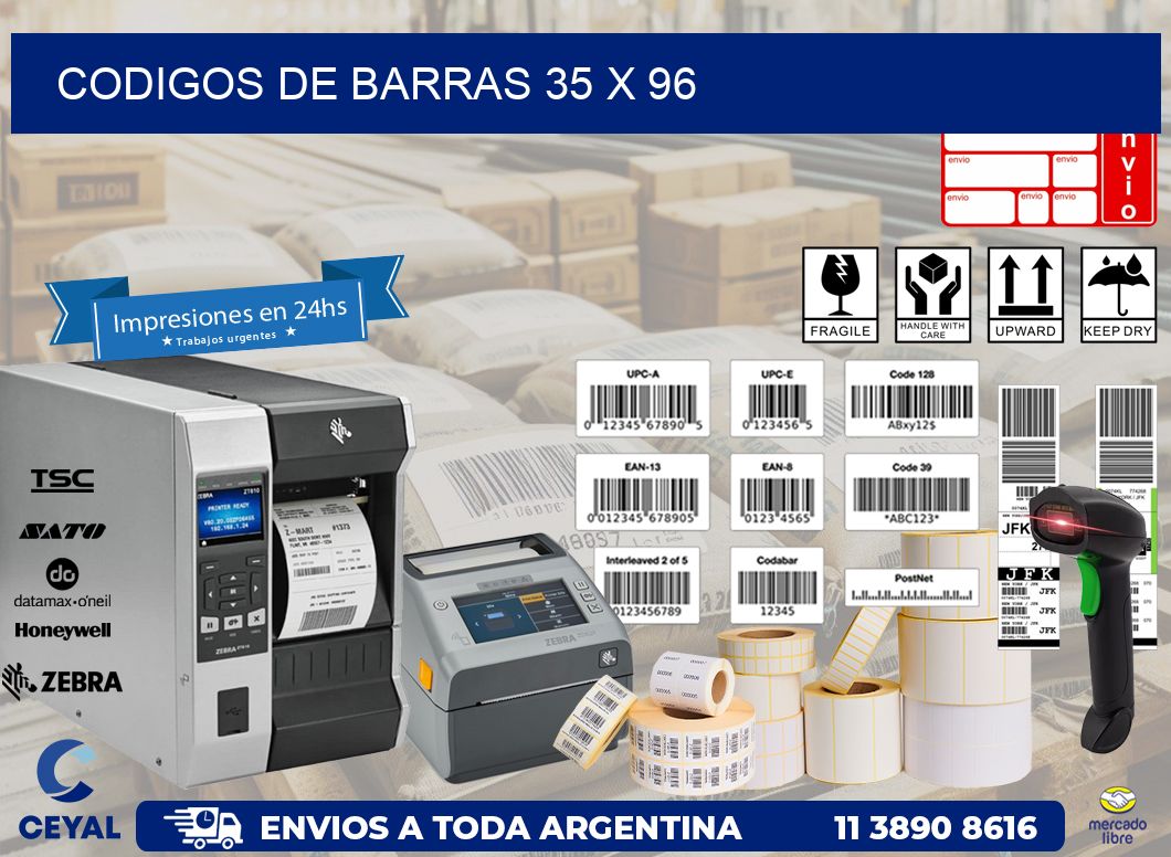 codigos de barras 35 x 96