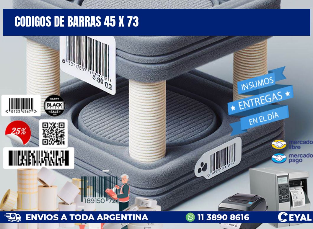 codigos de barras 45 x 73