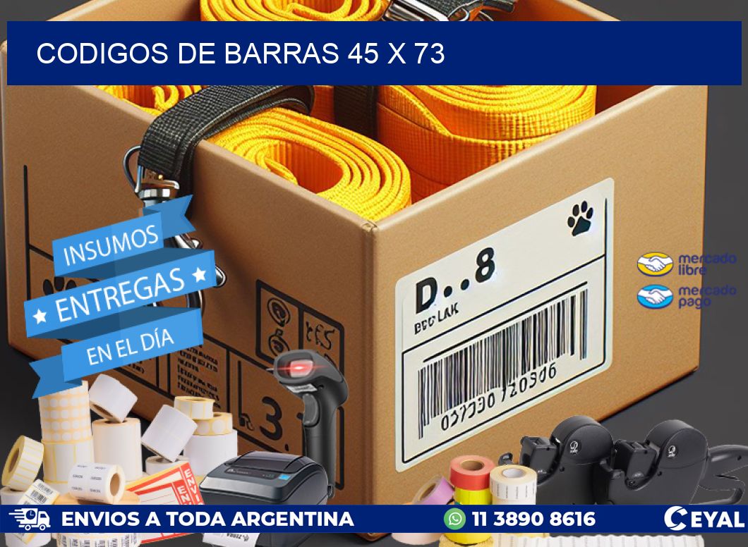 codigos de barras 45 x 73