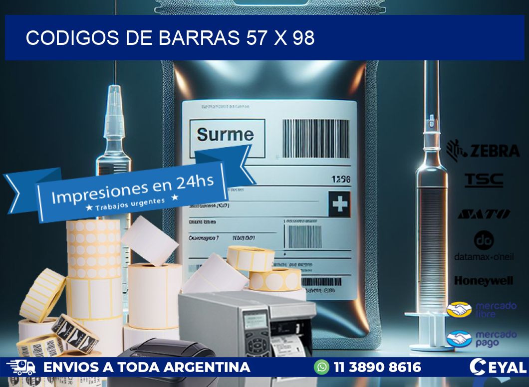 codigos de barras 57 x 98