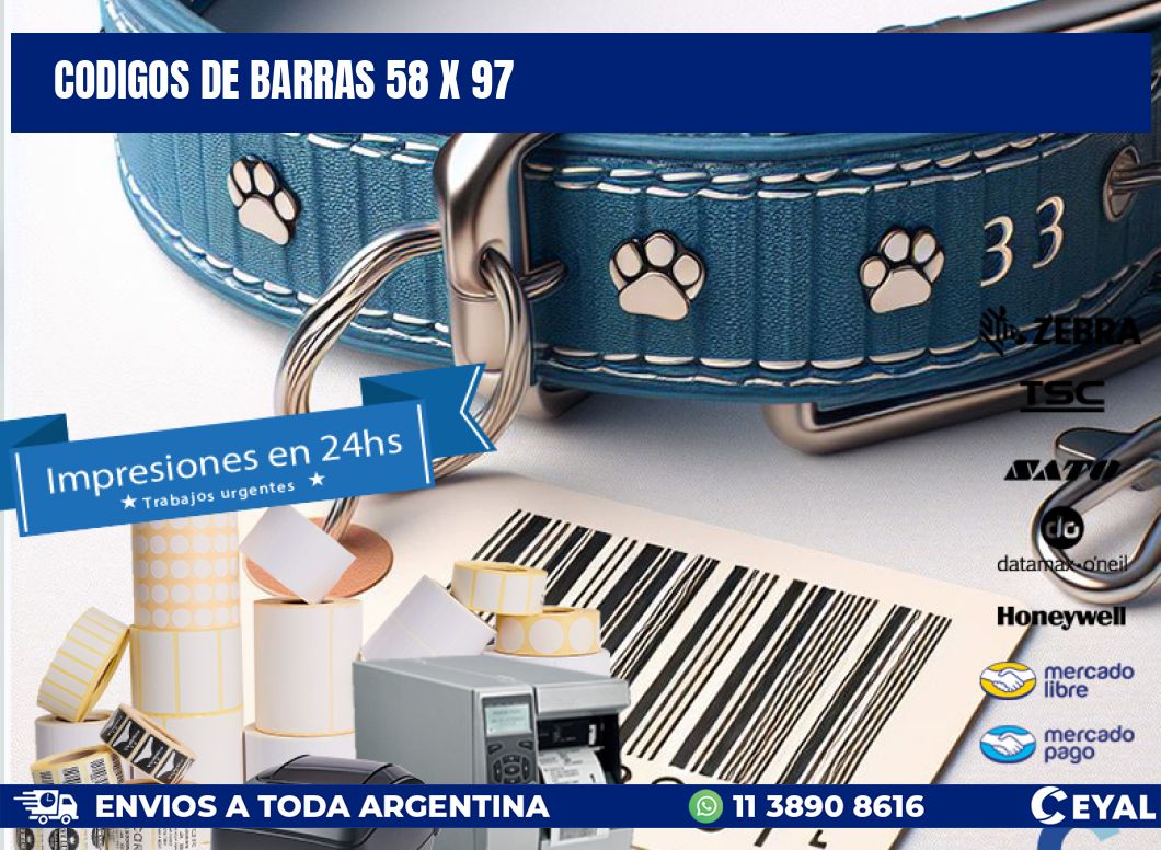 codigos de barras 58 x 97