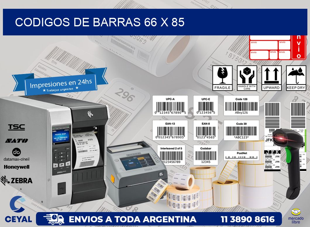 codigos de barras 66 x 85
