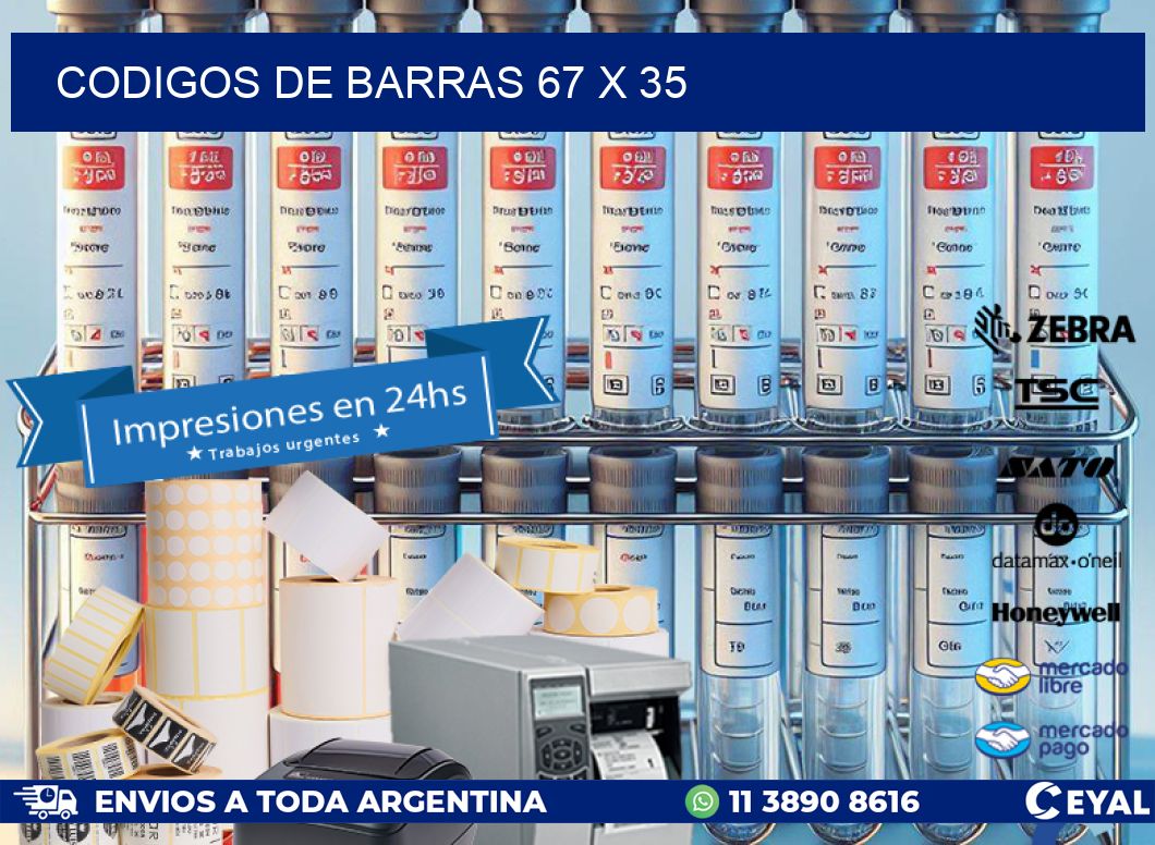codigos de barras 67 x 35