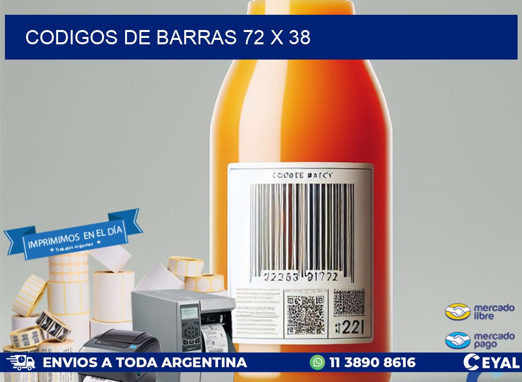 codigos de barras 72 x 38