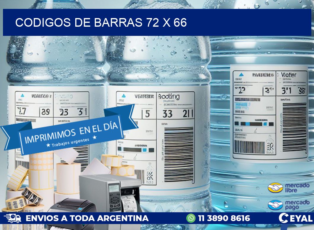 codigos de barras 72 x 66