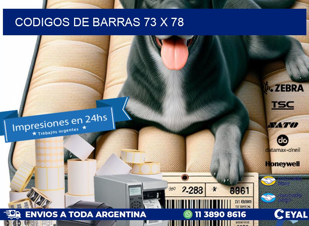 codigos de barras 73 x 78