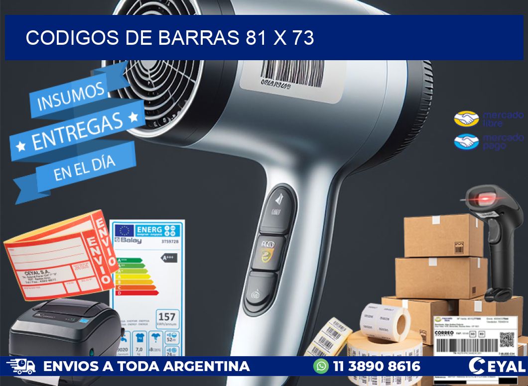 codigos de barras 81 x 73