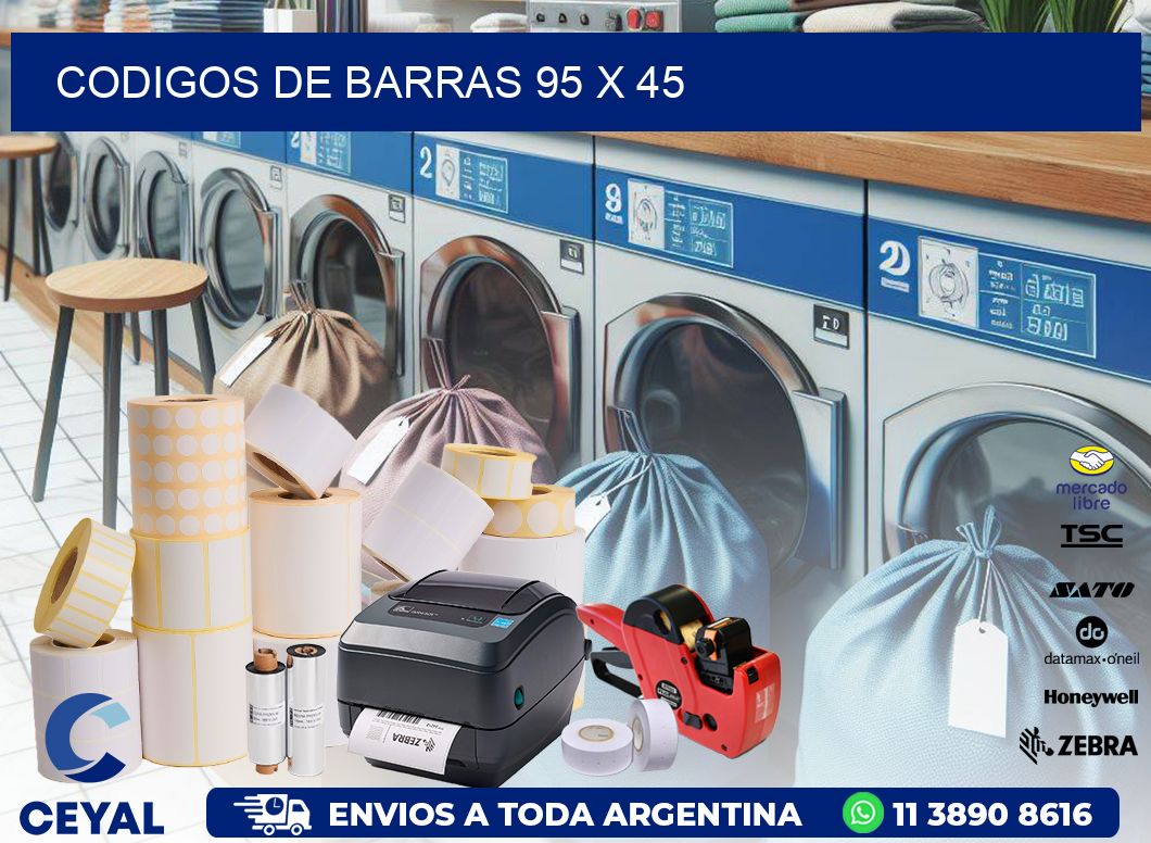 codigos de barras 95 x 45