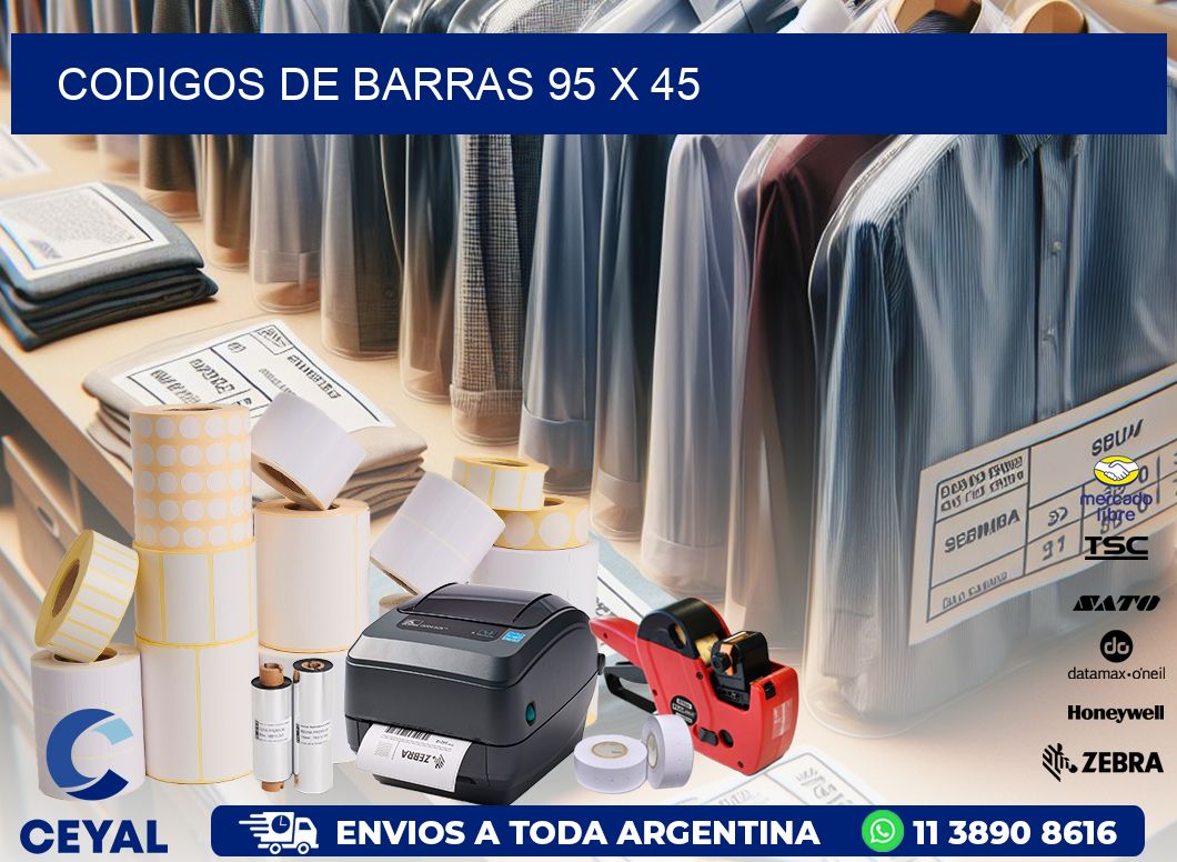 codigos de barras 95 x 45