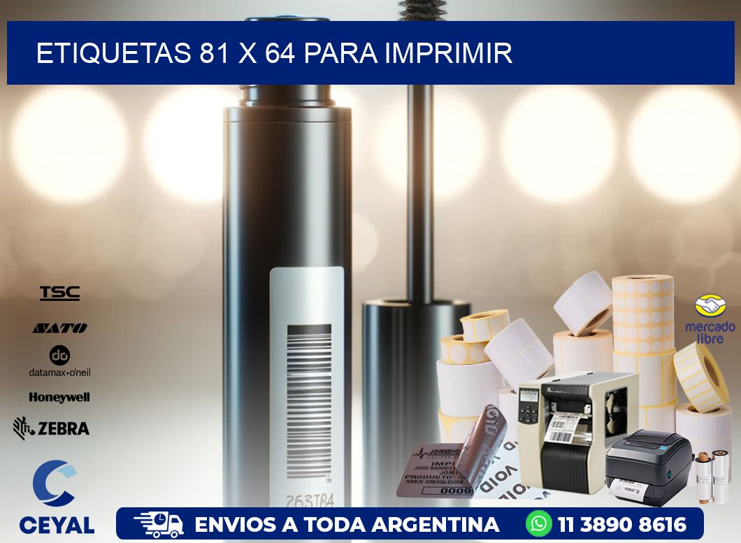 ETIQUETAS 81 x 64 PARA IMPRIMIR