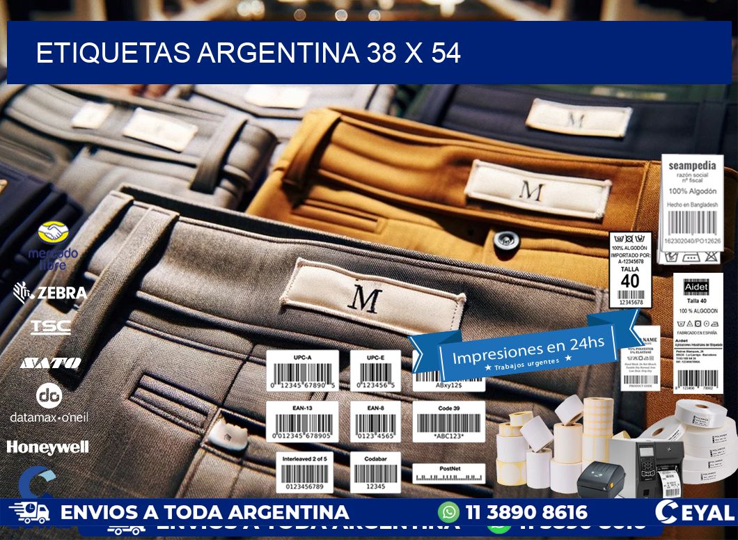 etiquetas argentina 38 x 54