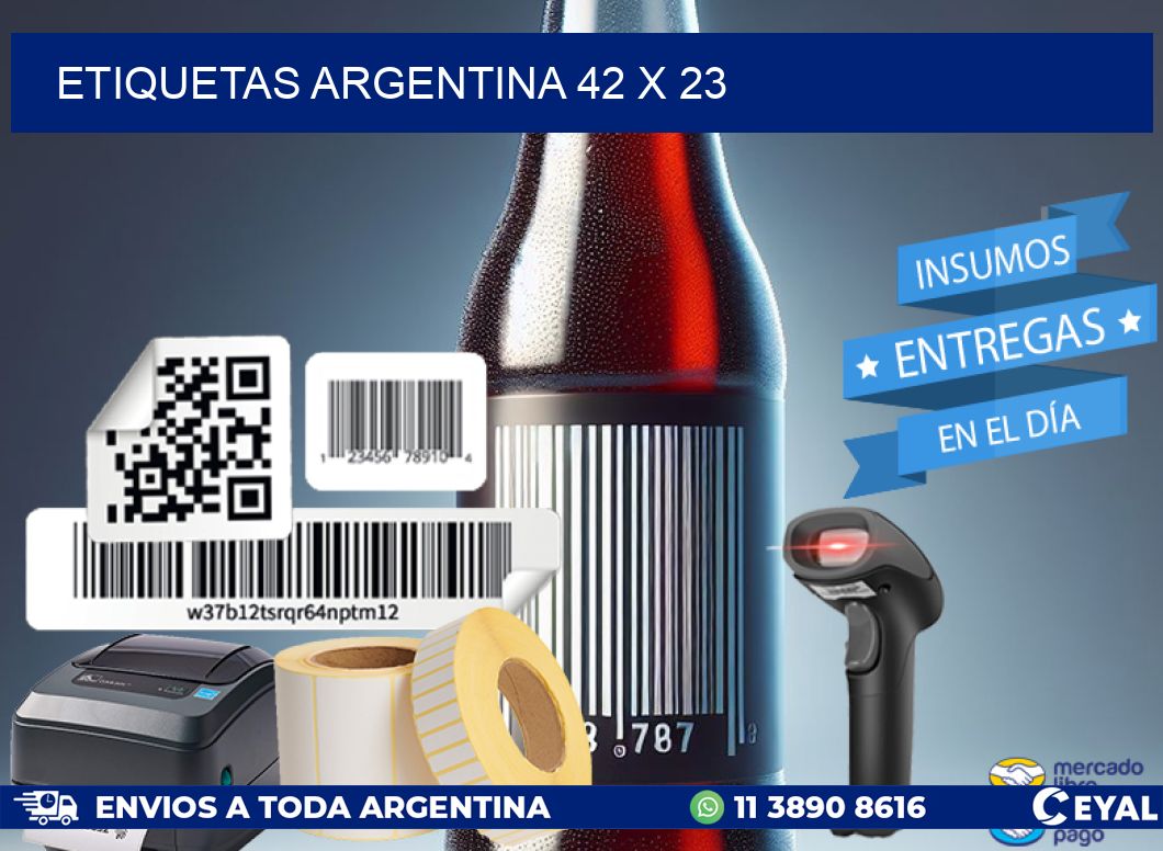 etiquetas argentina 42 x 23