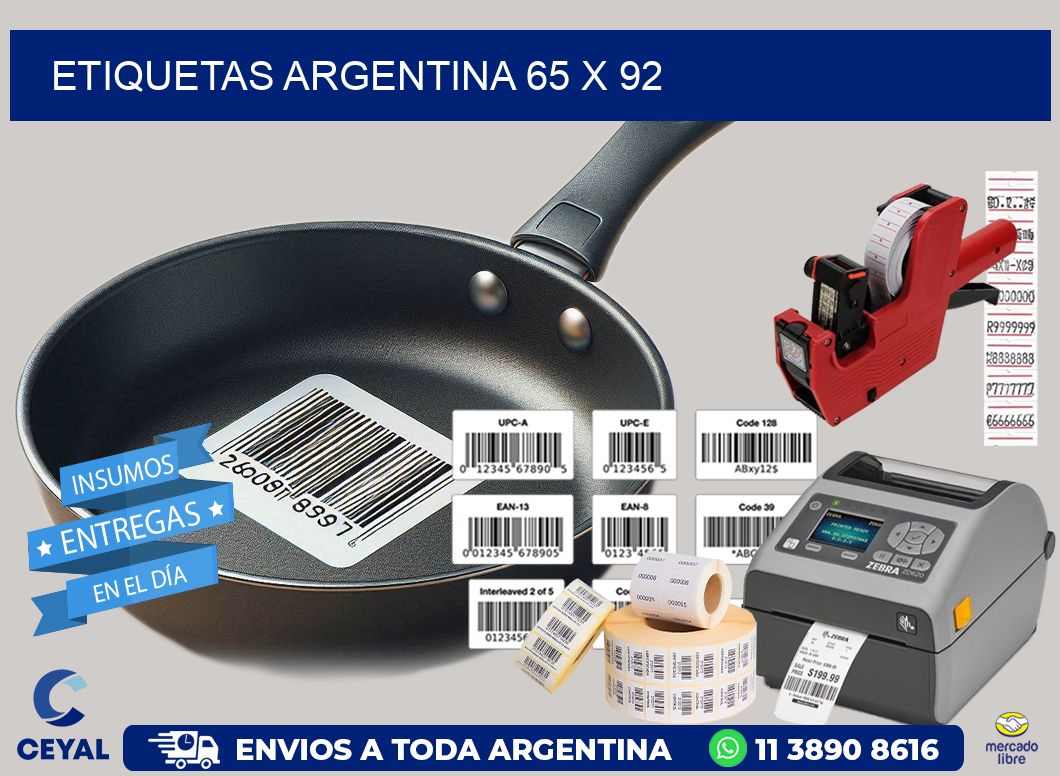 etiquetas argentina 65 x 92