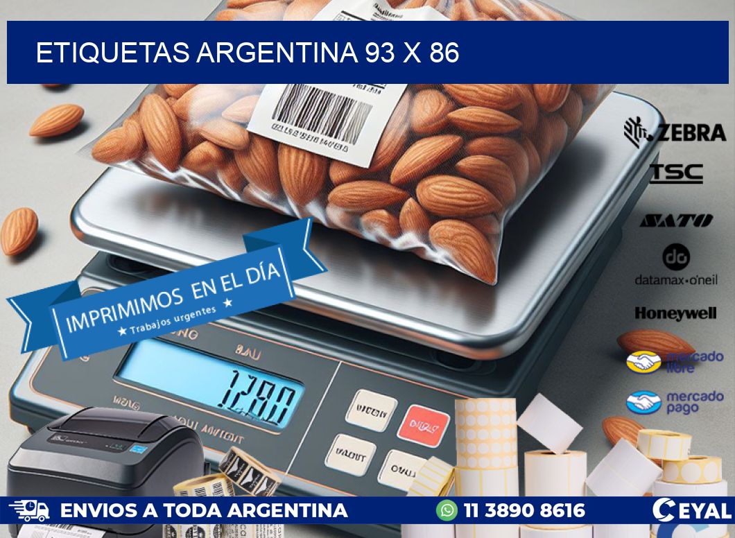etiquetas argentina 93 x 86