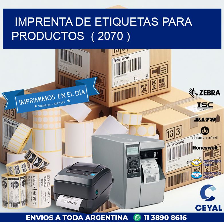 imprenta de etiquetas para productos  ( 2070 )