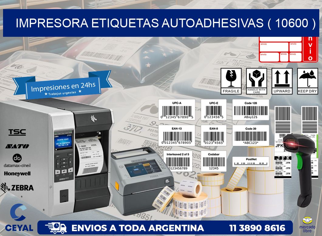 impresora etiquetas autoadhesivas ( 10600 )