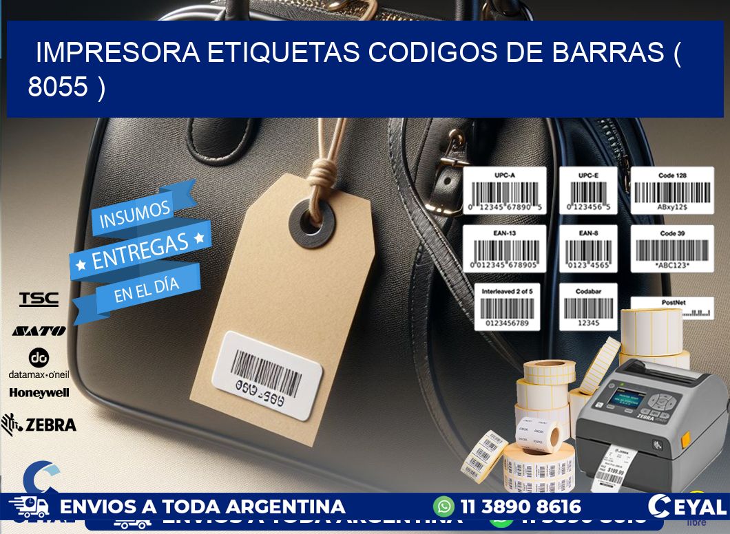 impresora etiquetas codigos de barras ( 8055 )