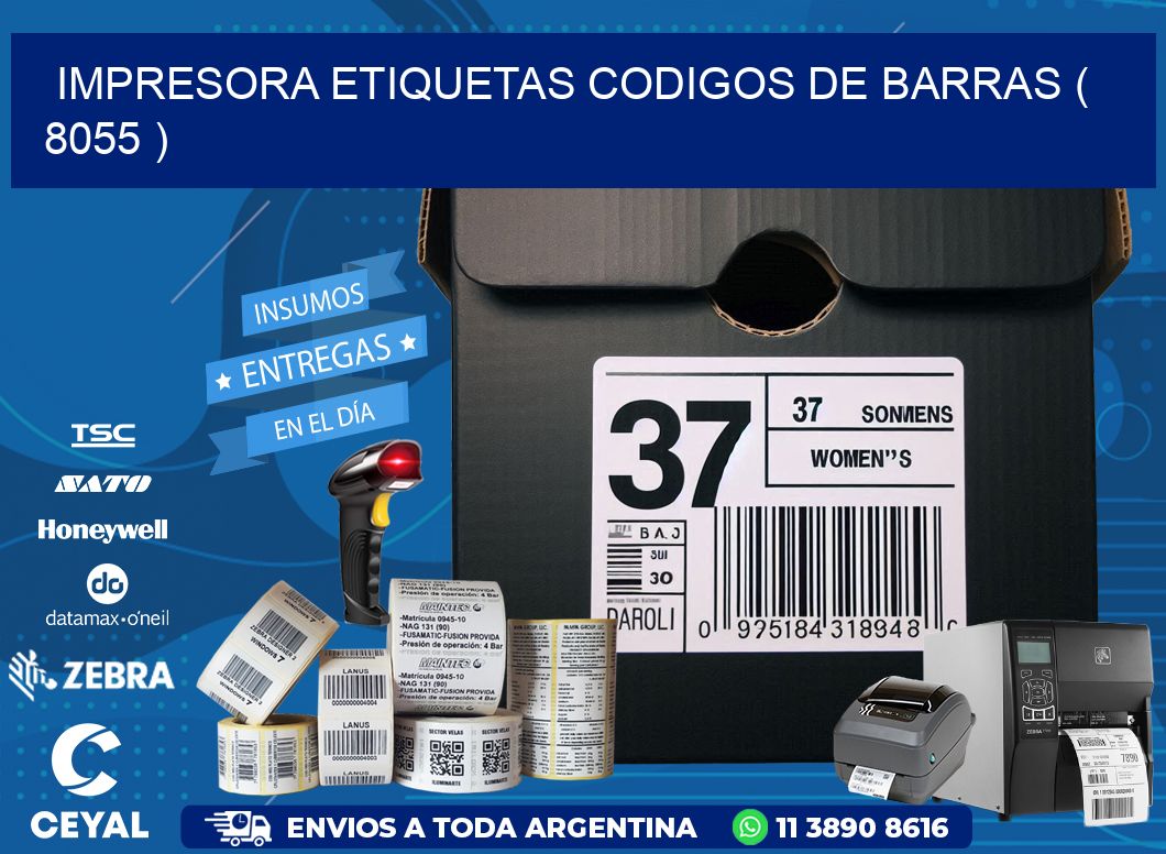 impresora etiquetas codigos de barras ( 8055 )