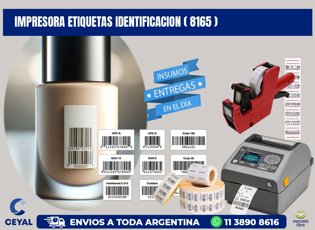 impresora etiquetas identificacion ( 8165 )