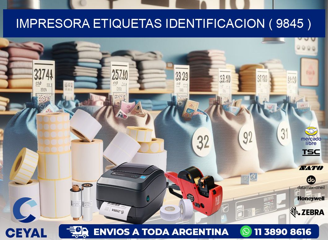 impresora etiquetas identificacion ( 9845 )
