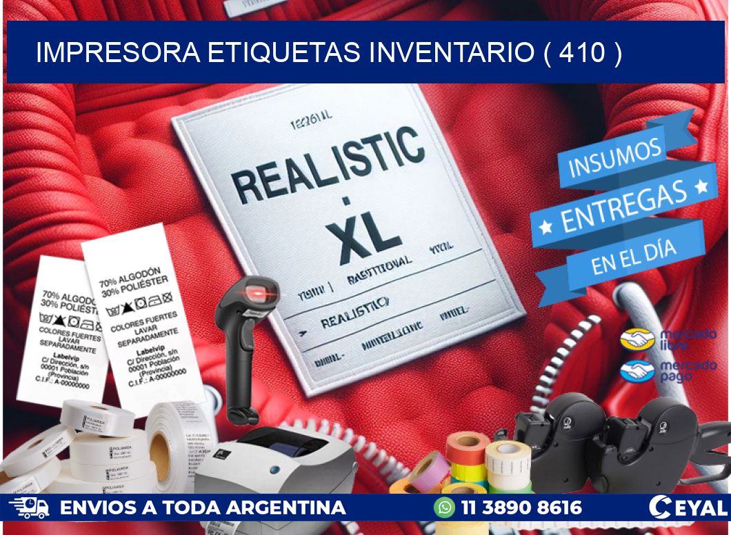 impresora etiquetas inventario ( 410 )