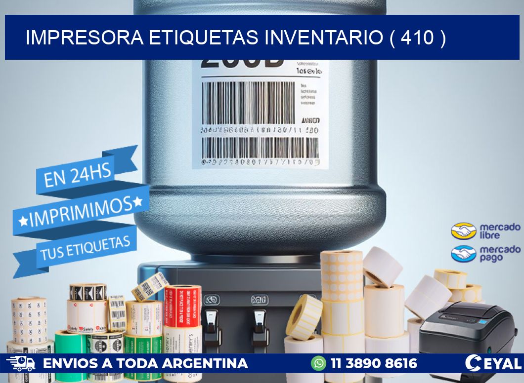 impresora etiquetas inventario ( 410 )