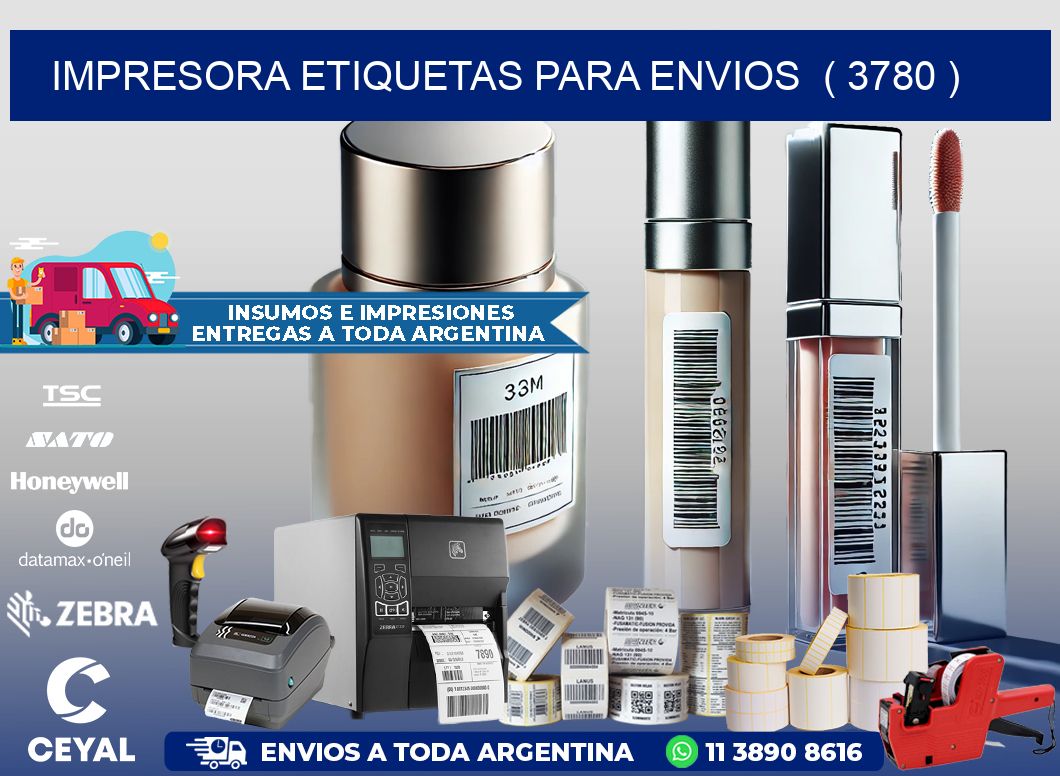 impresora etiquetas para envios  ( 3780 )