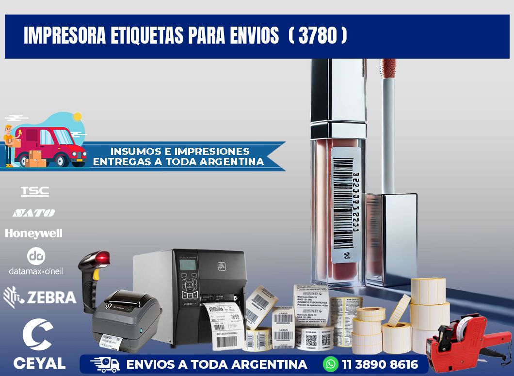 impresora etiquetas para envios  ( 3780 )