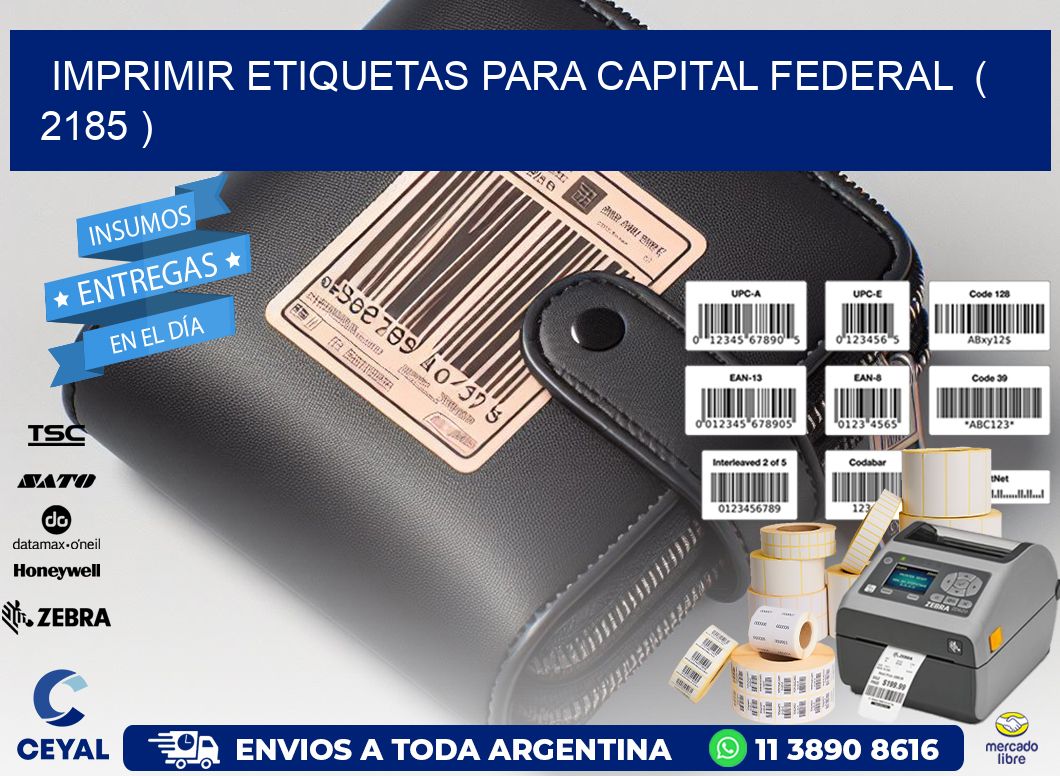 imprimir etiquetas para capital federal  ( 2185 )