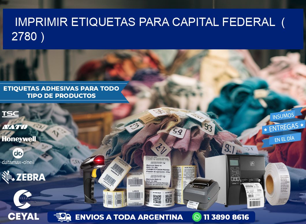 imprimir etiquetas para capital federal  ( 2780 )