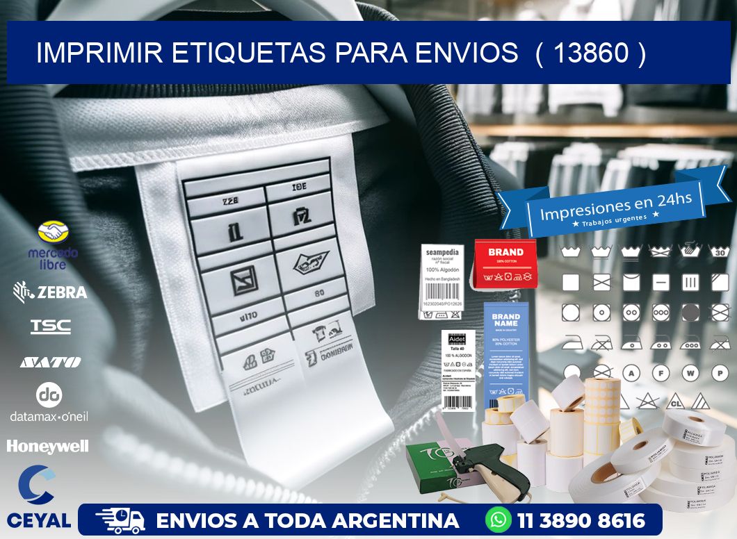 imprimir etiquetas para envios ( 13860 )