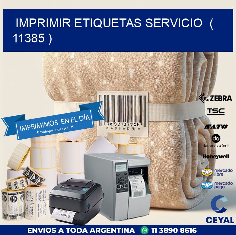 imprimir etiquetas servicio ( 11385 )