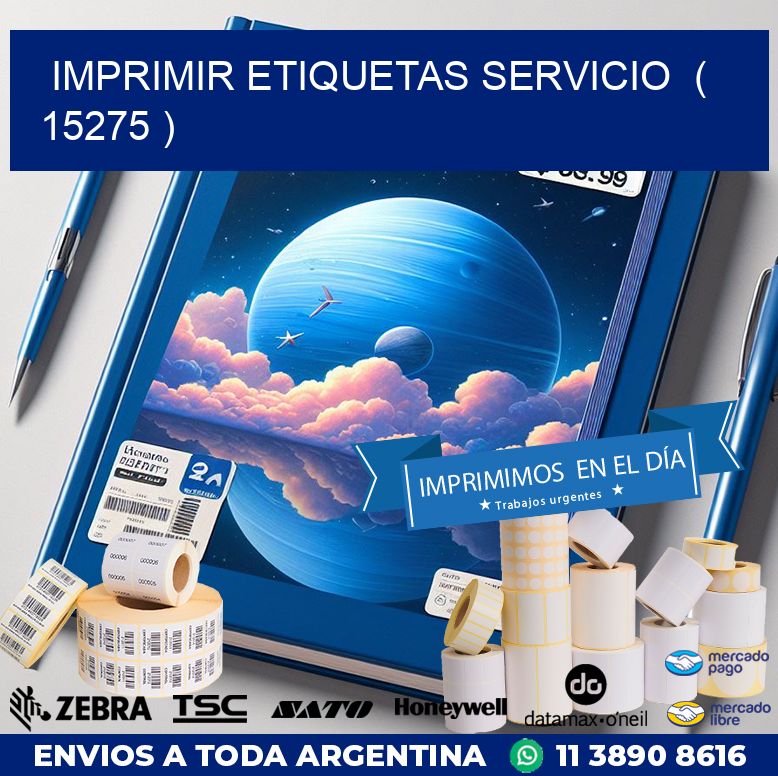 imprimir etiquetas servicio ( 15275 )