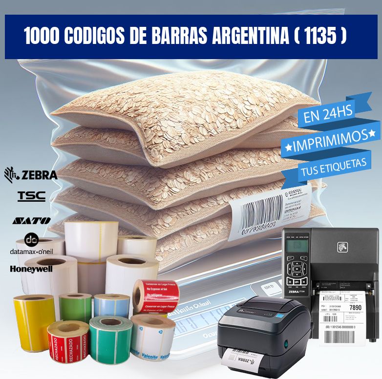 1000 codigos de barras argentina ( 1135 )