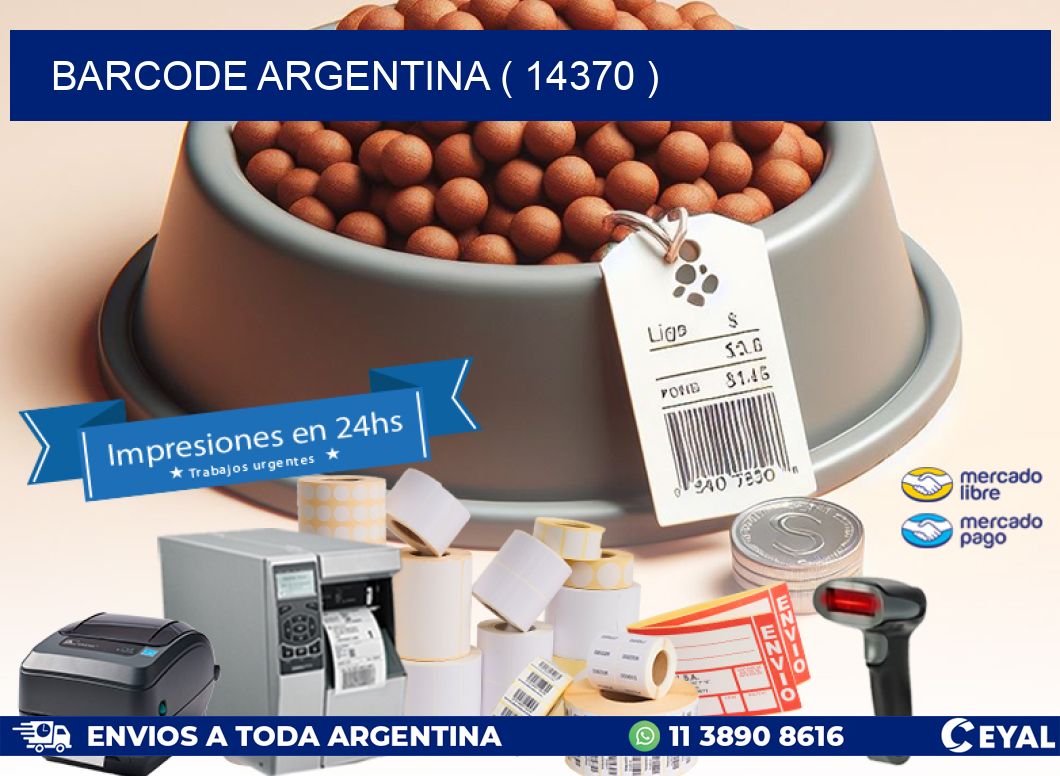 BARCODE ARGENTINA ( 14370 )