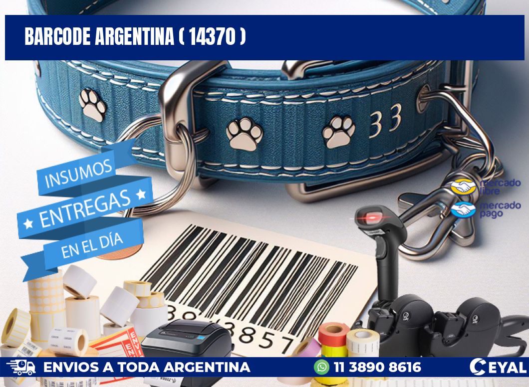 BARCODE ARGENTINA ( 14370 )