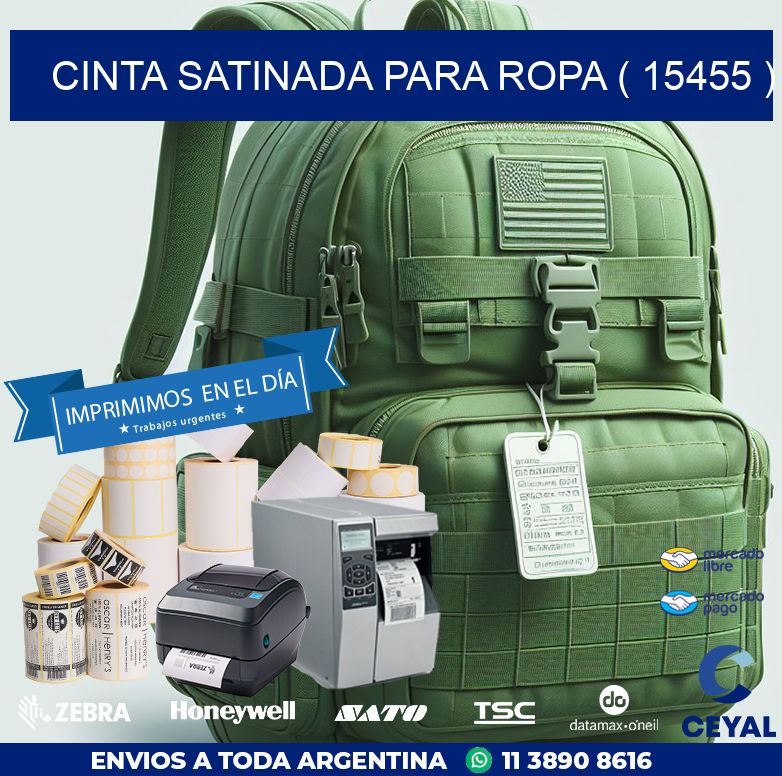 CINTA SATINADA PARA ROPA ( 15455 )